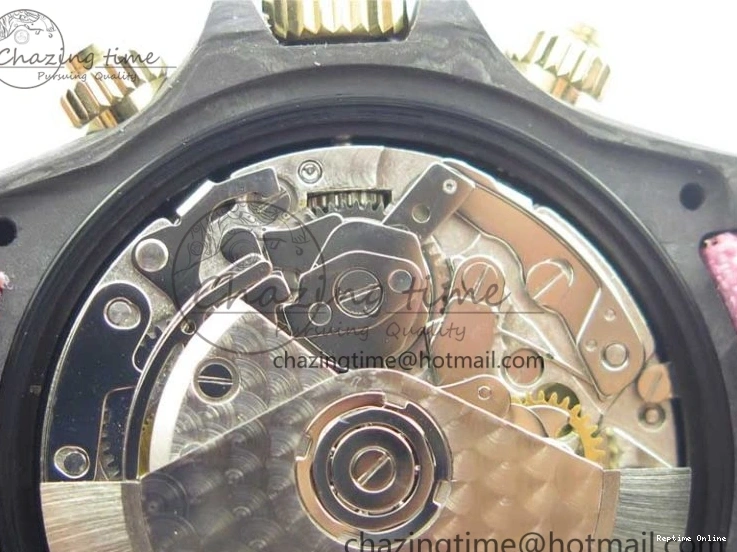 0507 Daytona DIW Carbon V2 WWF Best Edition Black Green Dial On Green Nylon Strap A UrbanChic 3110